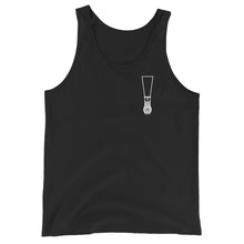 Load image into Gallery viewer, Minimalist Bassoon Reed Unisex Tank Top
