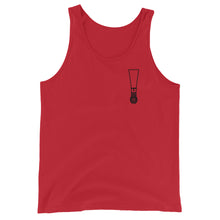 Load image into Gallery viewer, Minimalist Bassoon Reed Unisex Tank Top
