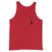 Load image into Gallery viewer, Minimalist Bassoon Reed Unisex Tank Top
