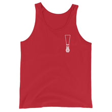 Load image into Gallery viewer, Minimalist Bassoon Reed Unisex Tank Top