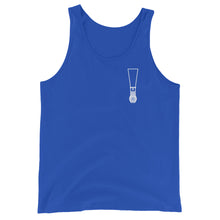 Load image into Gallery viewer, Minimalist Bassoon Reed Unisex Tank Top