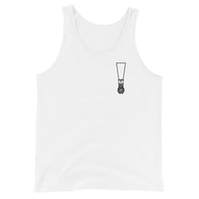 Load image into Gallery viewer, Minimalist Bassoon Reed Unisex Tank Top