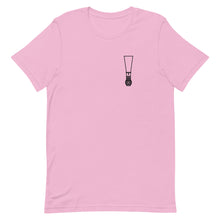 Load image into Gallery viewer, Minimalist Bassoon Reed Unisex T-Shirt