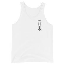 Load image into Gallery viewer, Minimalist Bassoon Reed Unisex Tank Top
